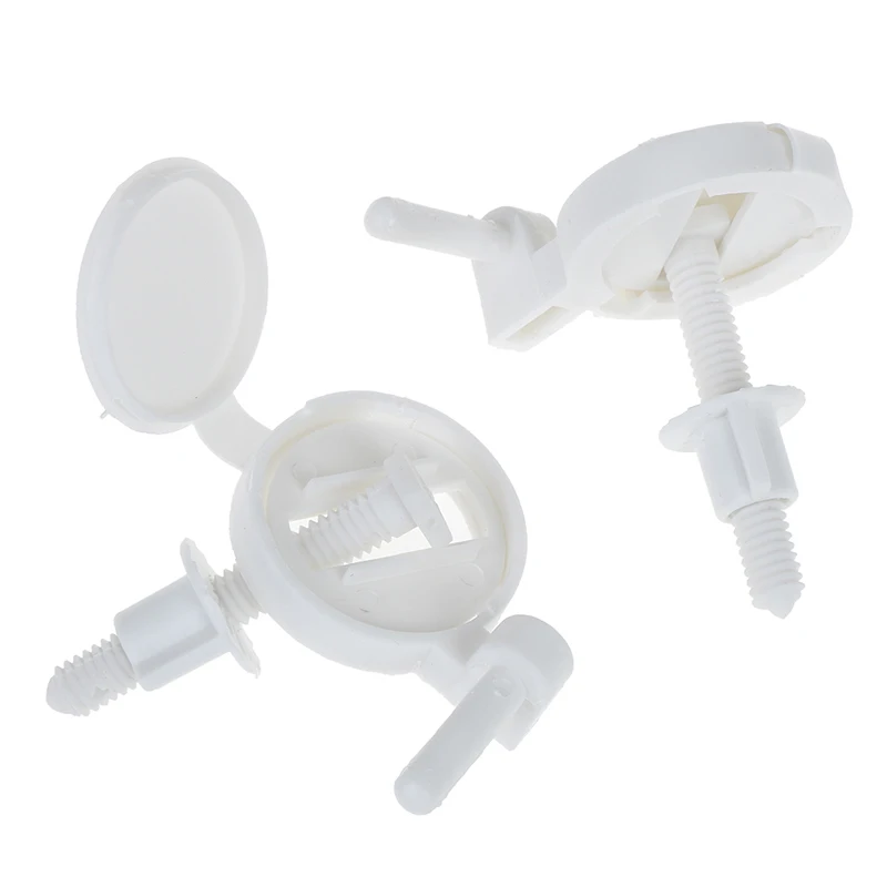 1 Set Toilet Seat Cover Screws Mounting Screws Top And Bottom Quick Release Stainless Steel Screws Toilet Accessories