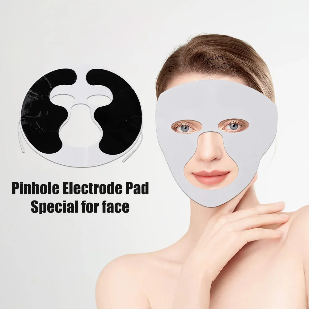 1PC Face Electrode Pads for Digital Massage Machine Electric Massager Frequency Electric Tens Acupuncture Accessories Sticker