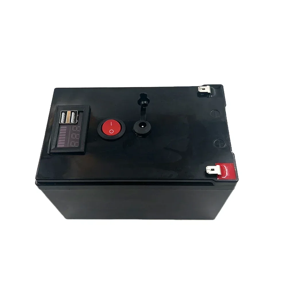 Nuovo pacco batteria al litio 12V 80Ah-120Ah18650 3 s7p BMS ad alta corrente integrato per spruzzatori, carrelli batterie per veicoli elettrici + caricabatterie