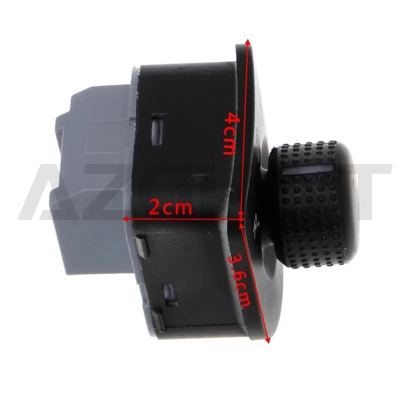 For VW Beetle Golf Jetta Passat R32 Car Side Power Wing Rearview Mirror Fold Motor Auto Regulator Control Electric Switch Button