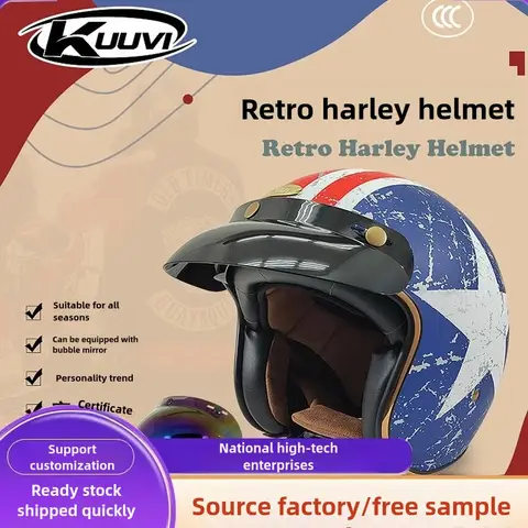 10 best sales रेट्रो हेलमेट - №4