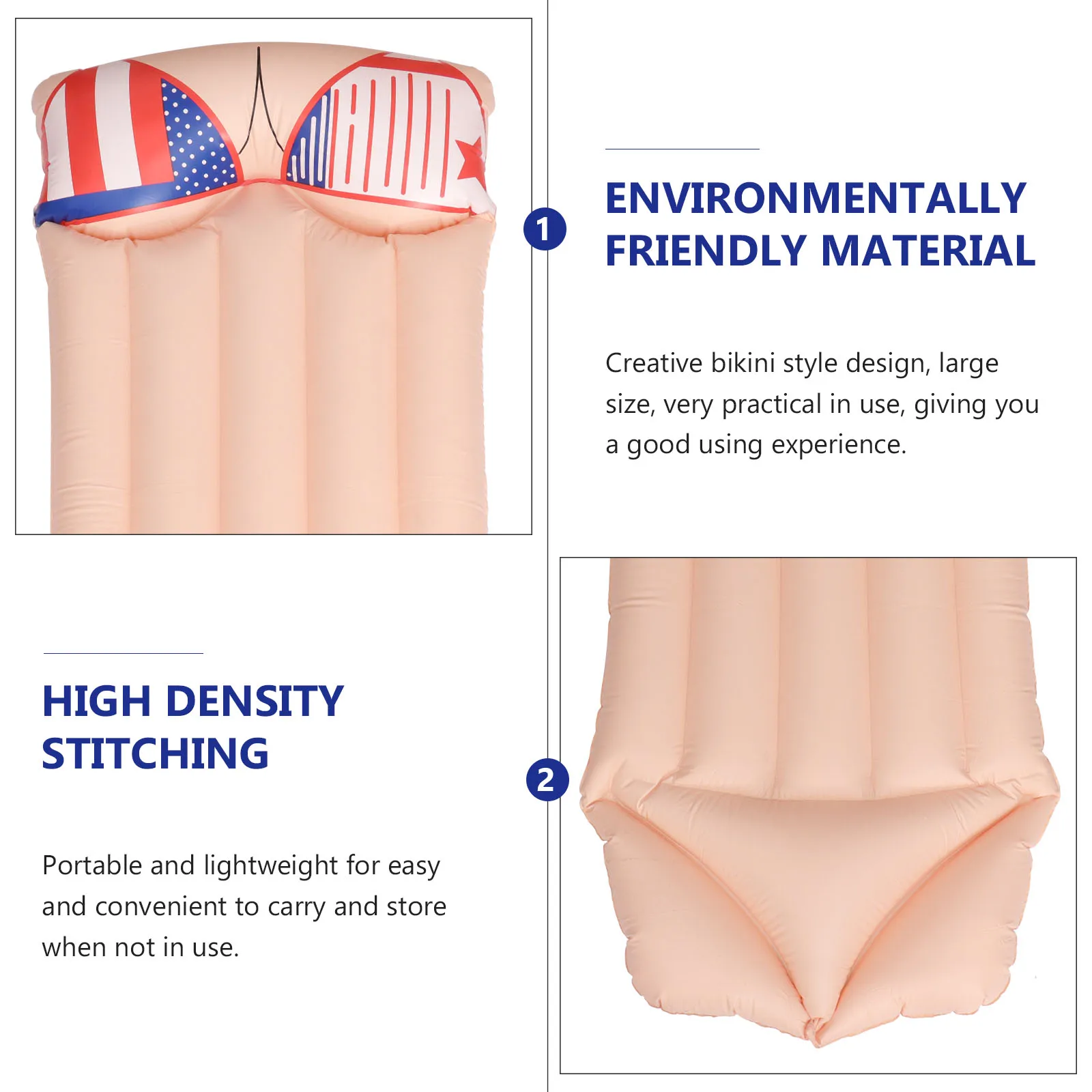

Inflatable Floating Bed Swimming Pool Floats Mat Row Toy Floaters Adults for Red Baby