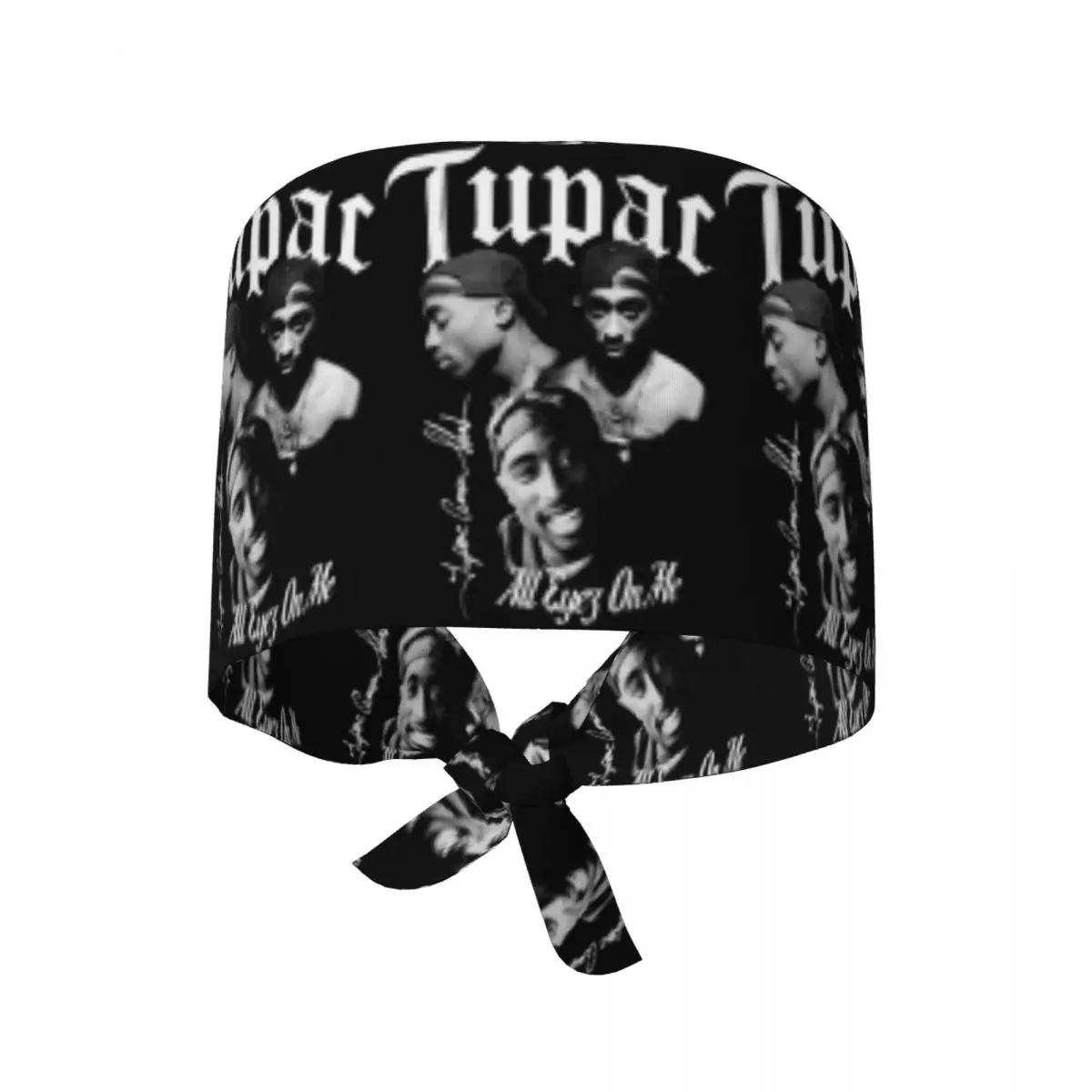 Gorro Quirúrgico de Hip Hop con Diseño de Rapper Tupac 2PAC, Gorro de Trabajo para Médico, Gorro de Enfermería Ajustable para Hombres y Mujeres, para Dentistas