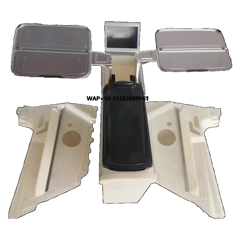 Auto Interior Rear Middle Seat Center Armrest Console With Table Plate for V260/vito/v Class