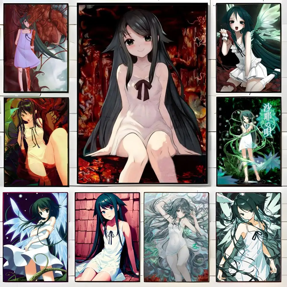 Eerie Visual Novel S-Saya no Uta Poster Wall Art Print Decorative Mural Home Decor Gift Unframed