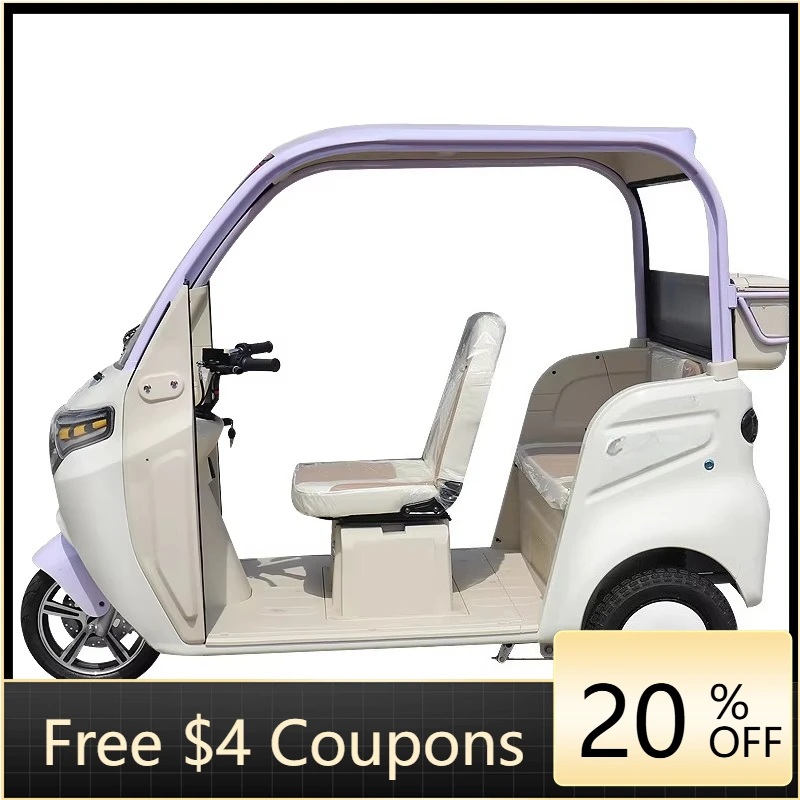 

yzhgbKEYU open electric tricycle 60V voltage optional, adult electric passenger tricycle