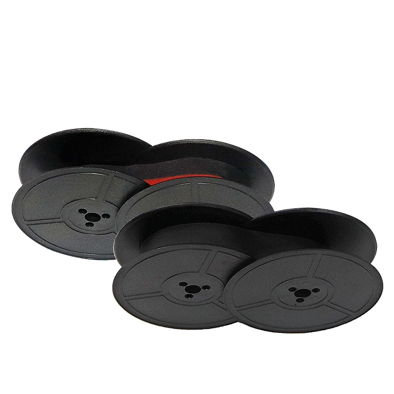 10/20/50pcs GR1 Twin Spool Typewriter Ribbon Compatible Typewriter Ribbon Replacement for Most Typing Ribbon (Black&Red)