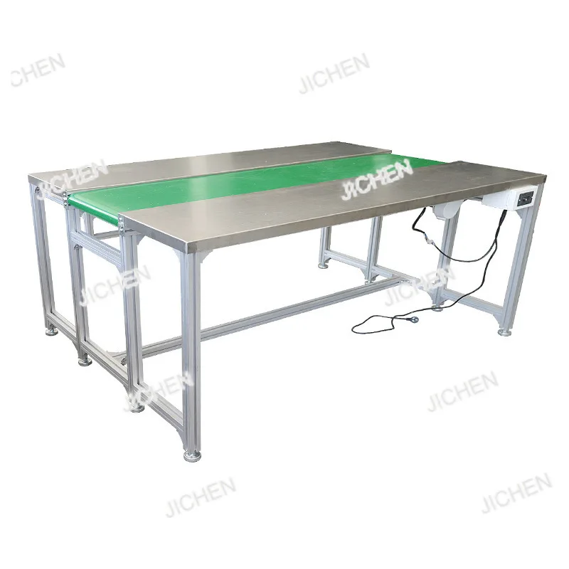 ZCC Belt Assembly Line, Aluminum Alloy Small Conveyor Belt Packaging Injection Molding