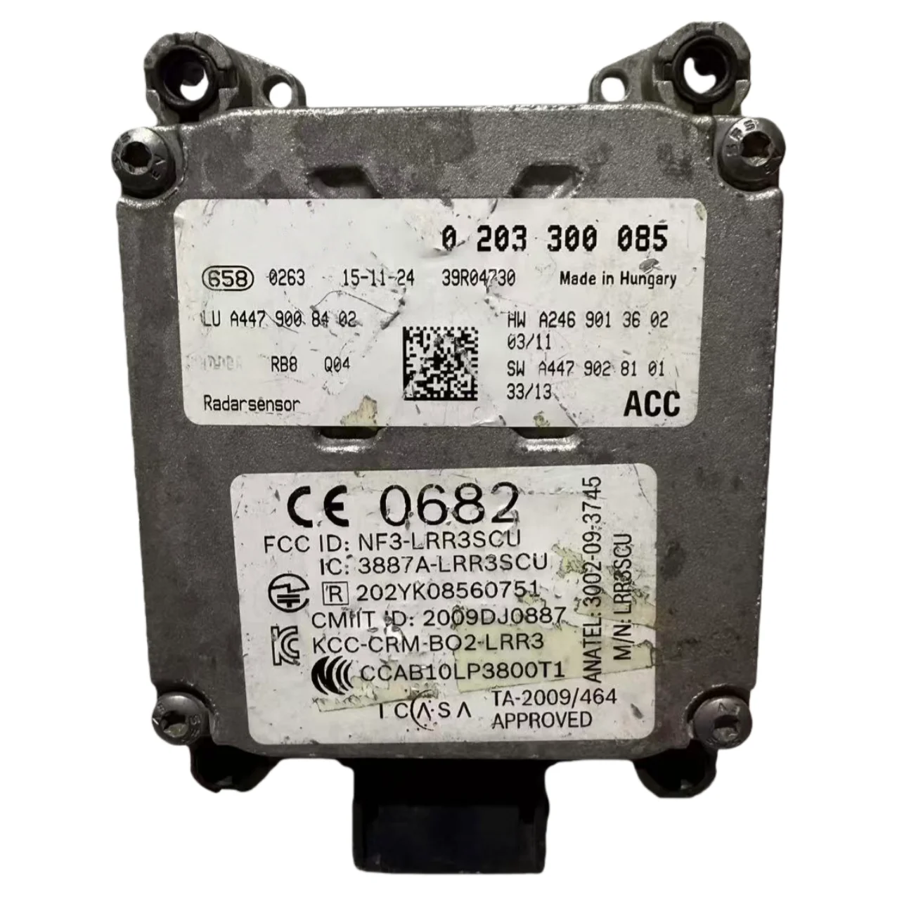 0203300085 A2469013602 Radar Sensor Adaptive Cruise Control Distance Sensor Suitable for Mercedes Benz