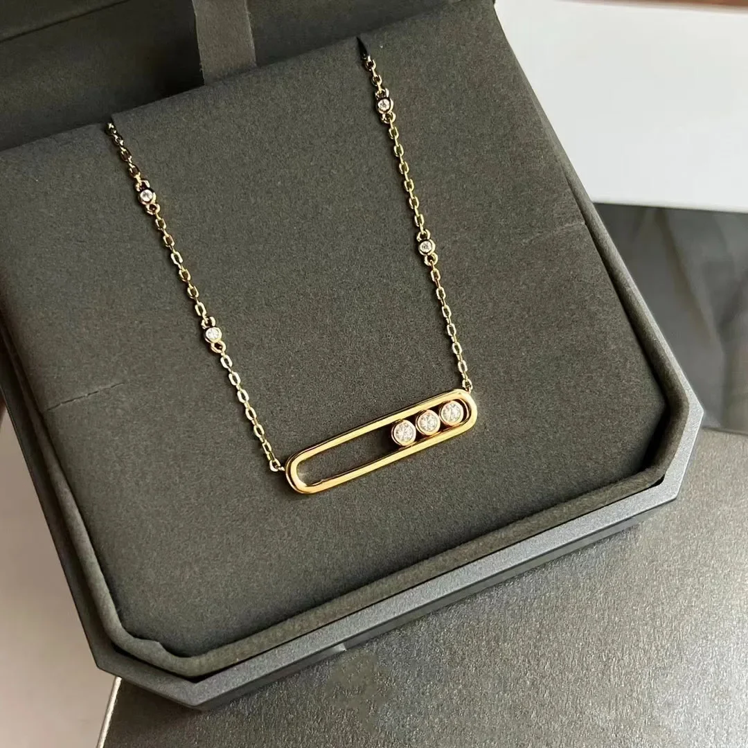 

Luxury brand jewelry 925 sterling silver starry zirconia women's necklace, fashionable and romantic luxury birthday party gift