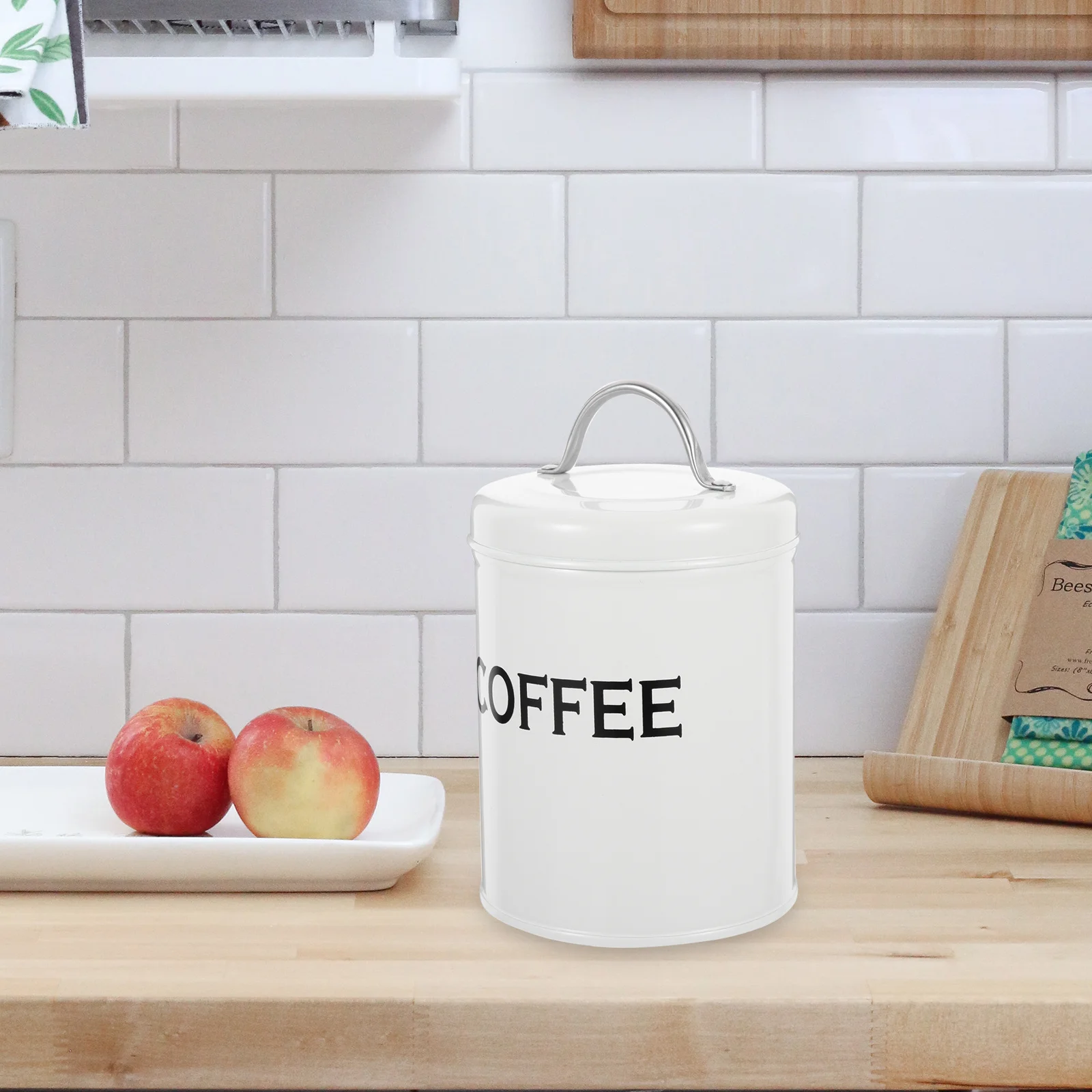 

Metal Tea Canister Portable Storage Jar Airtight Tea Container Handheld Sugar Holder Food Canister Sugar Container