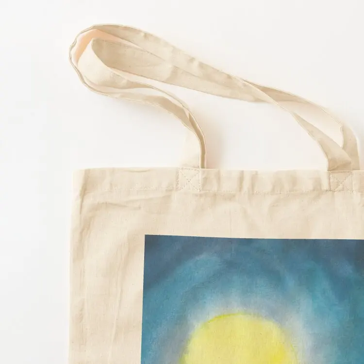 قطتان وقمر كامل حمل حقيبة تسوق أكياس عربة التسوق أكياس كبيرة الحجم للمتسوقين #3