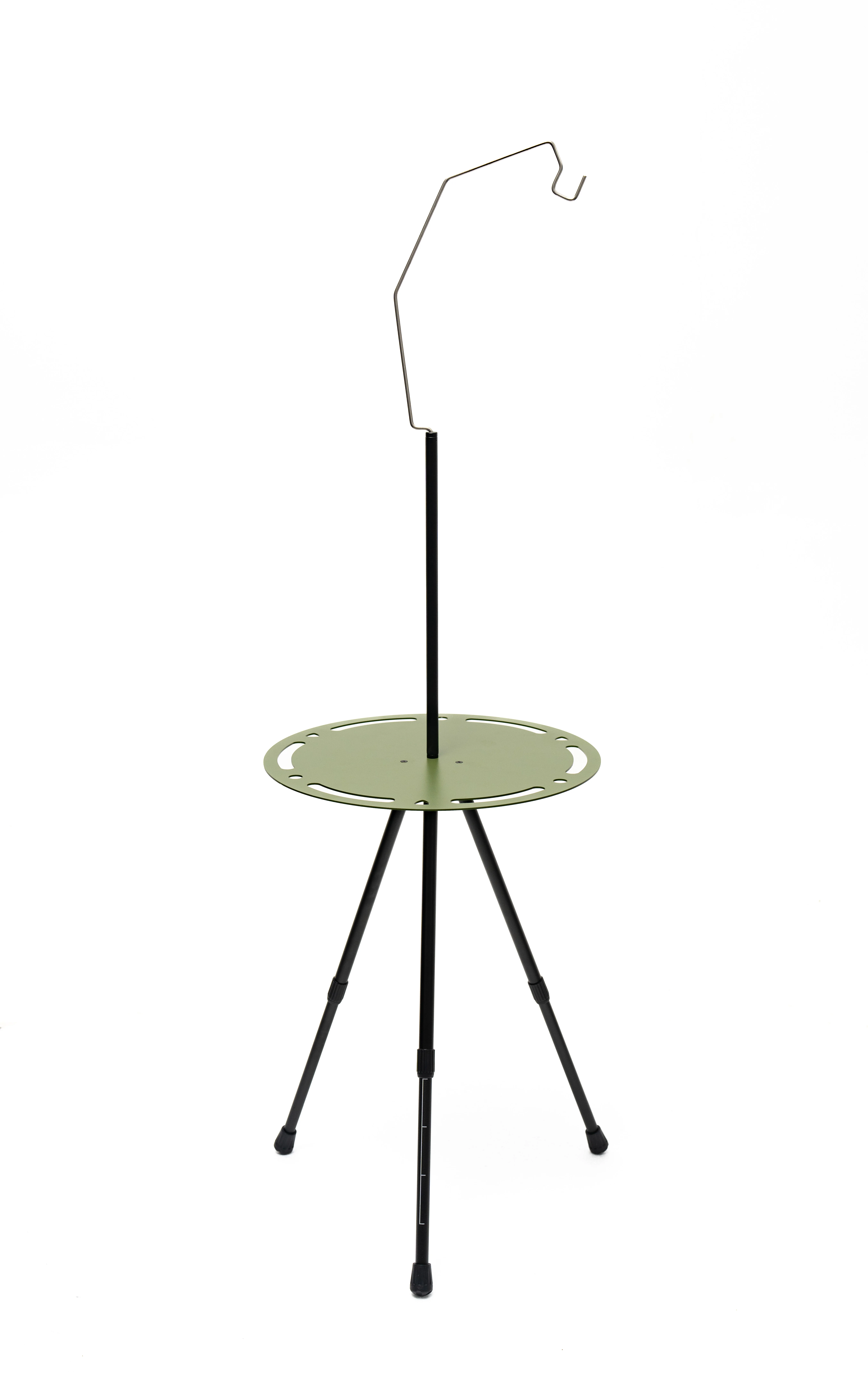 Premium Aluminum Alloy Tactical Outdoor Folding Table Circular Table Top for Camping and Beach Modern Design