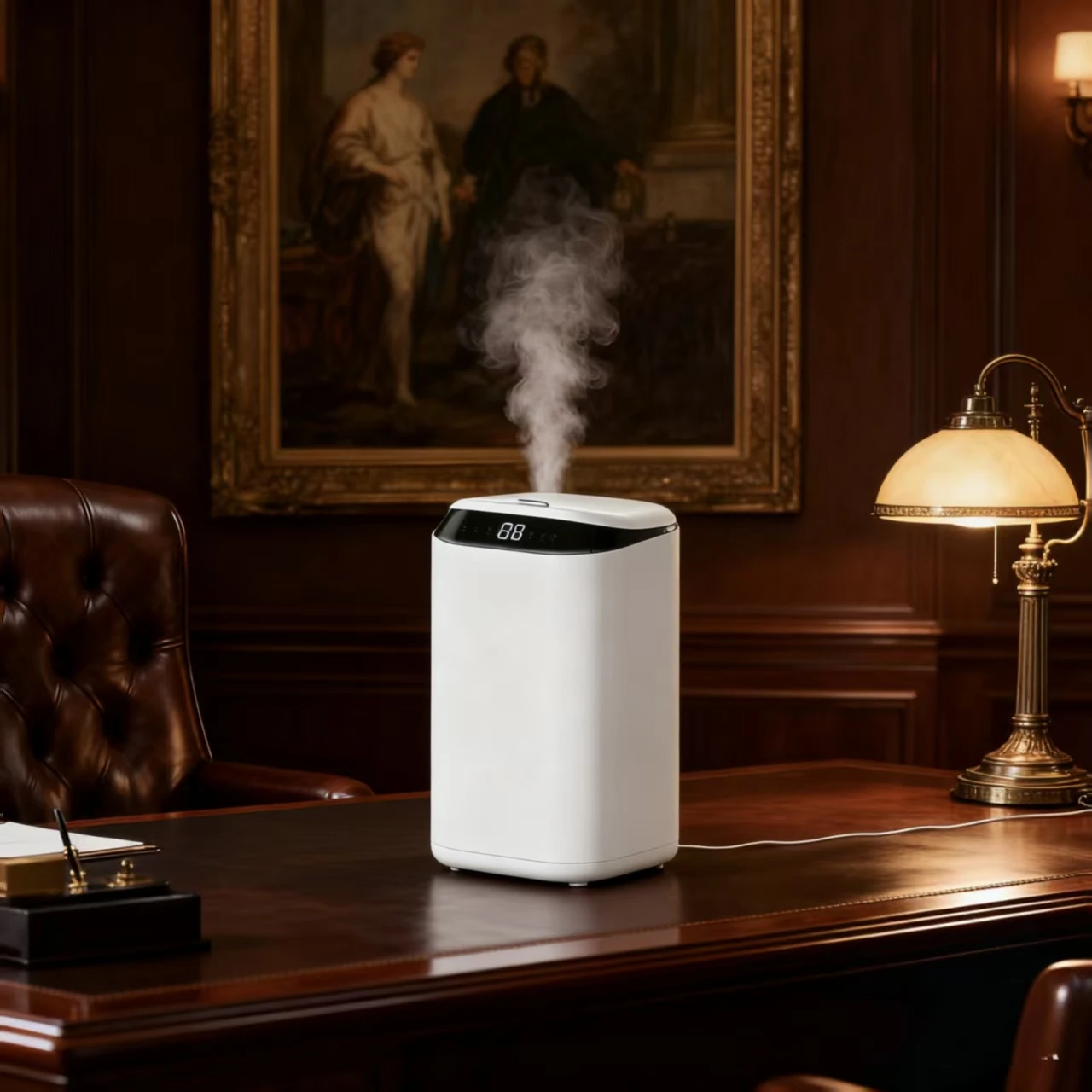 12h Intelligent Timing Three-Level Fog Volume Electric Portable Ultrasonic Atomization Bedside Humidifier 3L Household Hotel
