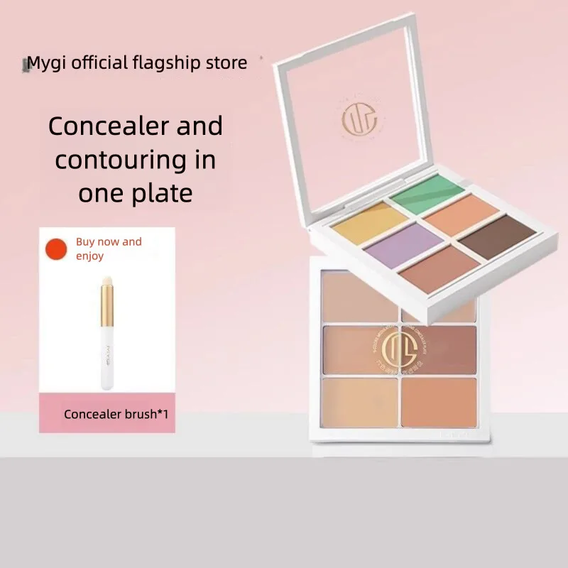 

Meiyantang Six-color Concealer Covers Acne Marks, Acne Spots, Freckles, Facial Concealment, Pores And Moisturizes