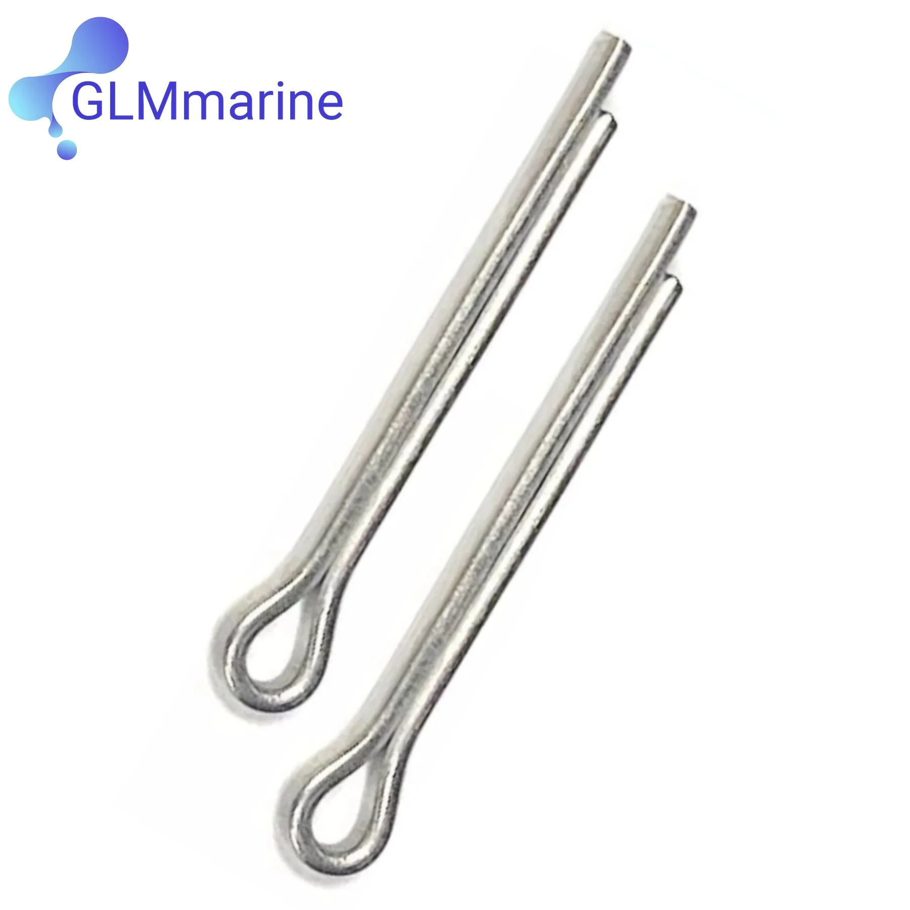 2 Pcs Cotter Pins 18-3735 Fits Yamaha Suzuki Johnson Evinrude 2/4 Stroke 91401-40025-00 91490-40030 09204-03001 5030087