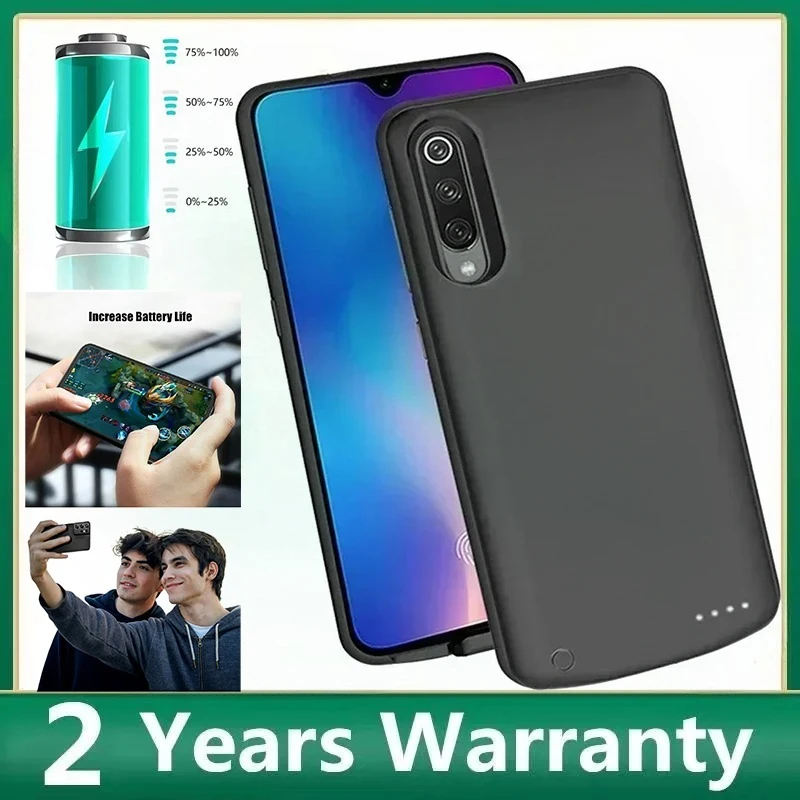 

Чехол-аккумулятор 10000 мАч Smart Newest Slim для Xiaomi Mi 9 SE, чехол-павербанк для мобильного телефона Xiaomi Mi 9