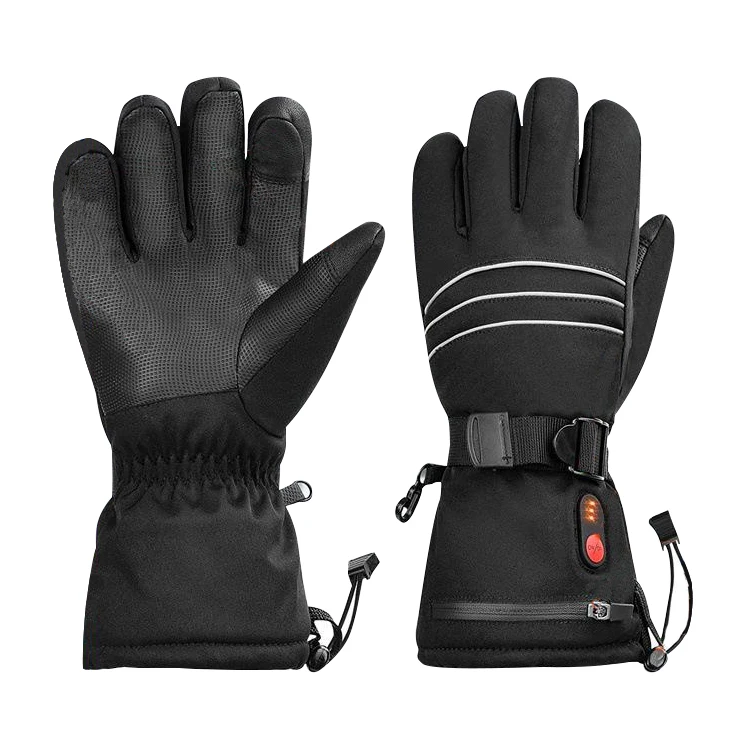 

USB Rechargeable Heated Gloves for Winter Outdoor Riding & Snowboarding Electric Battery Heating Ski Gloves