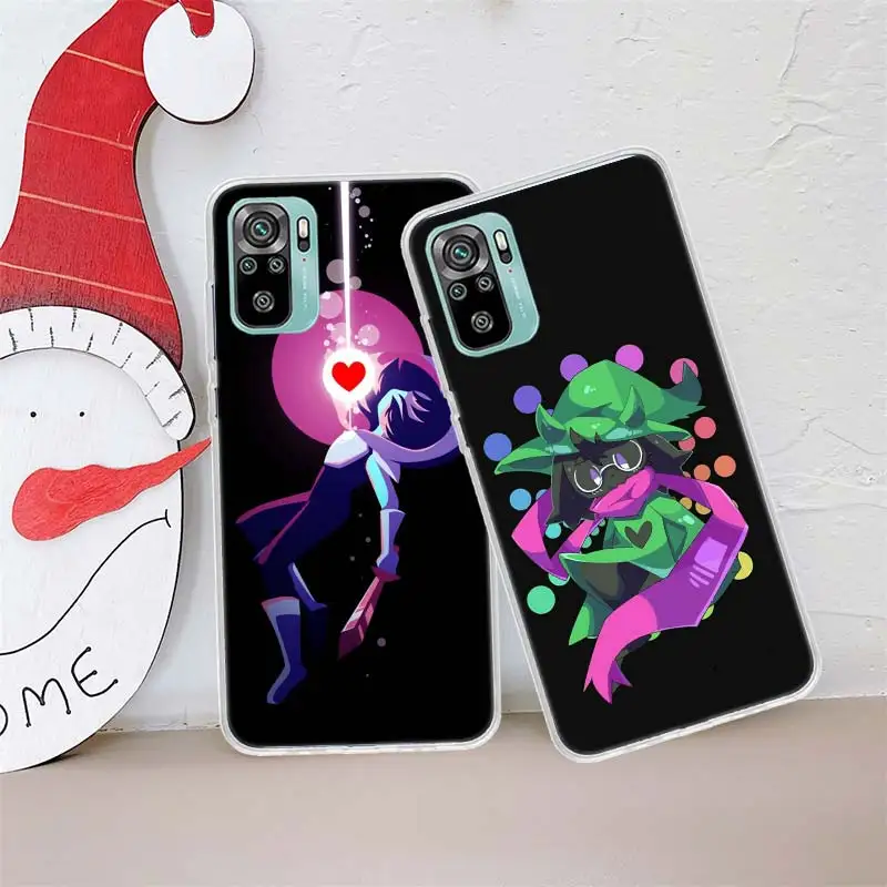 Deltarune Ralsei By Lileaves Black Phone Case For Xiaomi Poco X3 F6 X4 F4 GT M3 M4 M5 M5S X5 X6 Pro 5G F5 F3 F2 F1 Mi Note 10 L