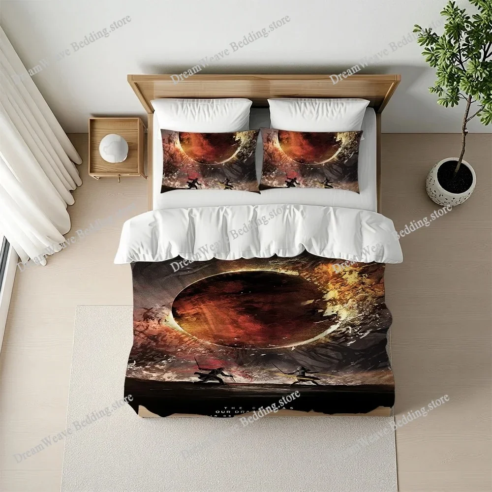 E-Expedition 33 Duvet Cover Set Home Style Bedding Soft Laundry Cotton Bed Student Dormitory Gift519