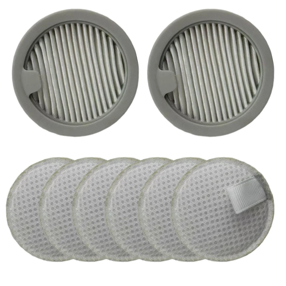 Filter Kit Designed for Xiaomi E204 Vacuum Cleaner Featuring 1 For Washable Cartridge and 2 Replaceable Filter Discs