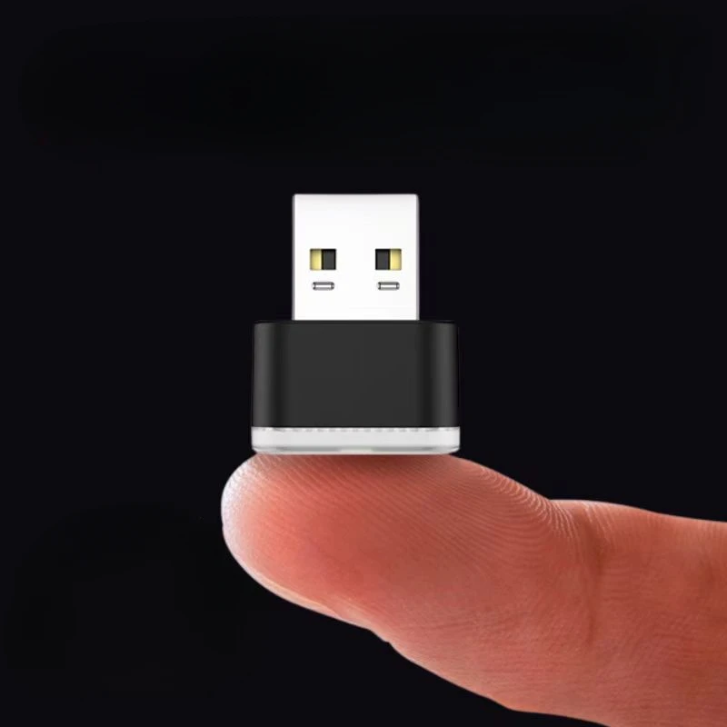 Explosive Car Usb Indoor Decoration Night Light Led Installation Free Wireless Atmosphere Car Lighting