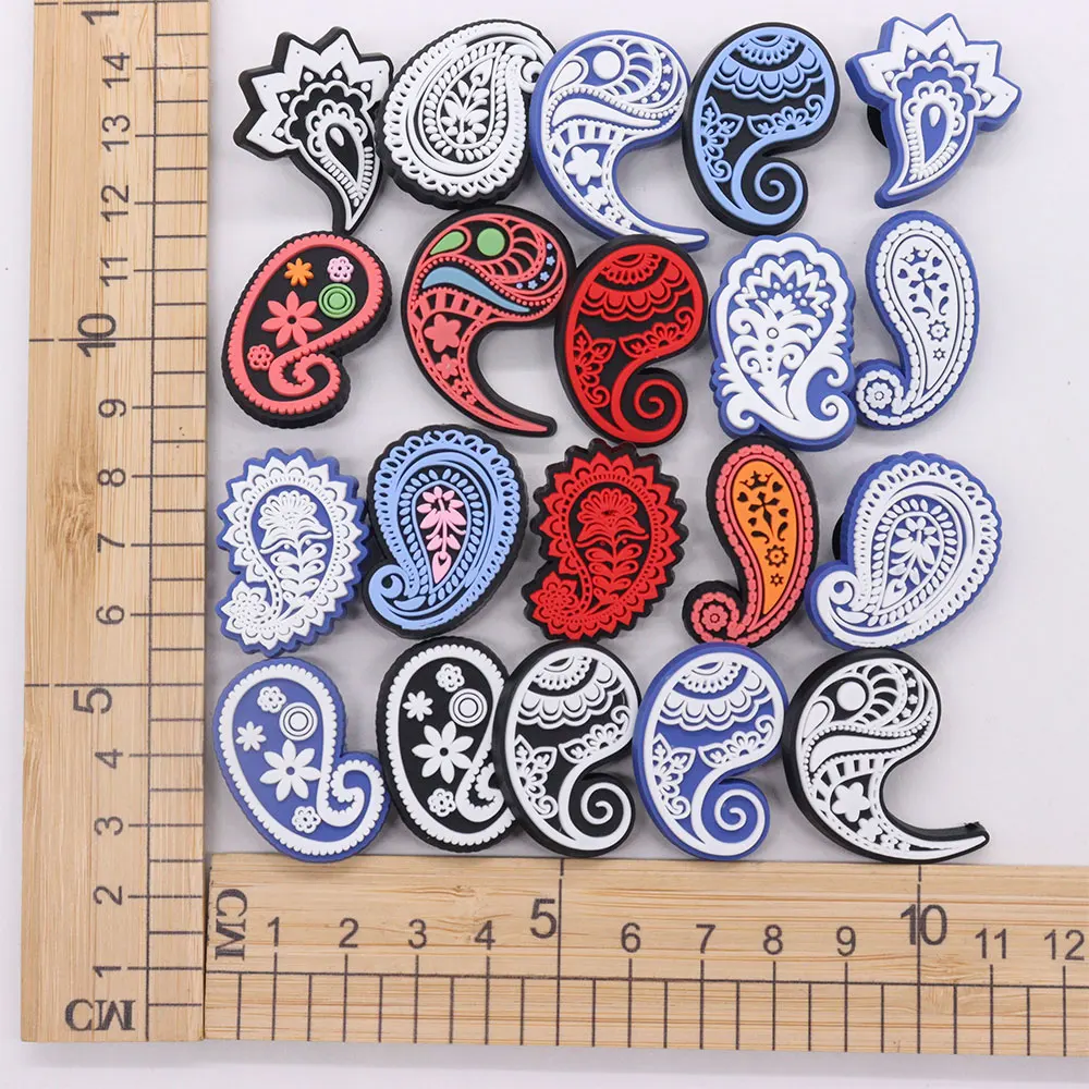 New Arrival 1-20pcs Flowers Different Shapes Shoe Charms Adult Garden Sandals Decorations for Holiday Present