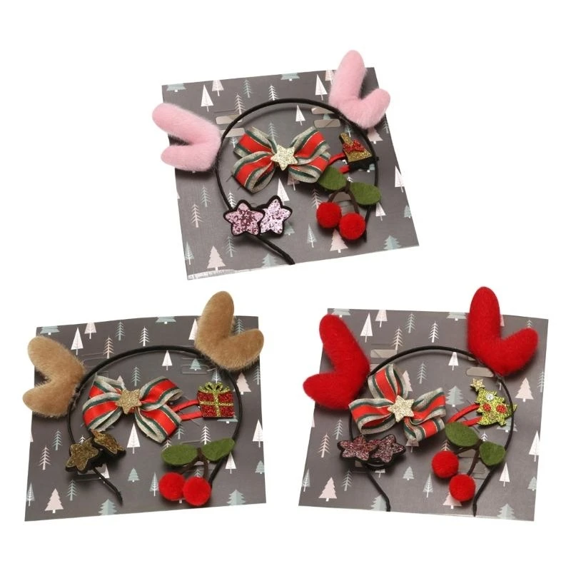 

Christmas Party Headdress Holiday Head Accessories Children Festival Headpieces 15UB