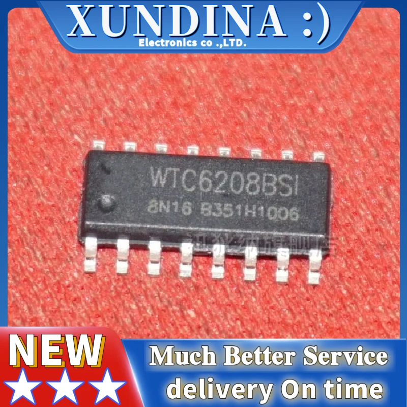 

5PCS WTC6208BSI SOP-16 new and original IC