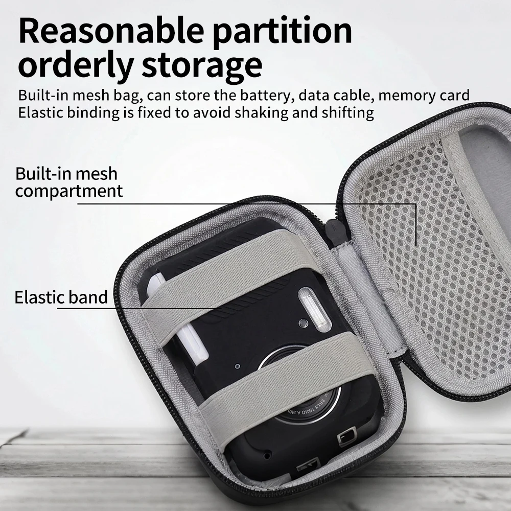 Suitable for Kodak FZ45 camera storage bag, portable, compact, shock-absorbing, CCD universal camera bag