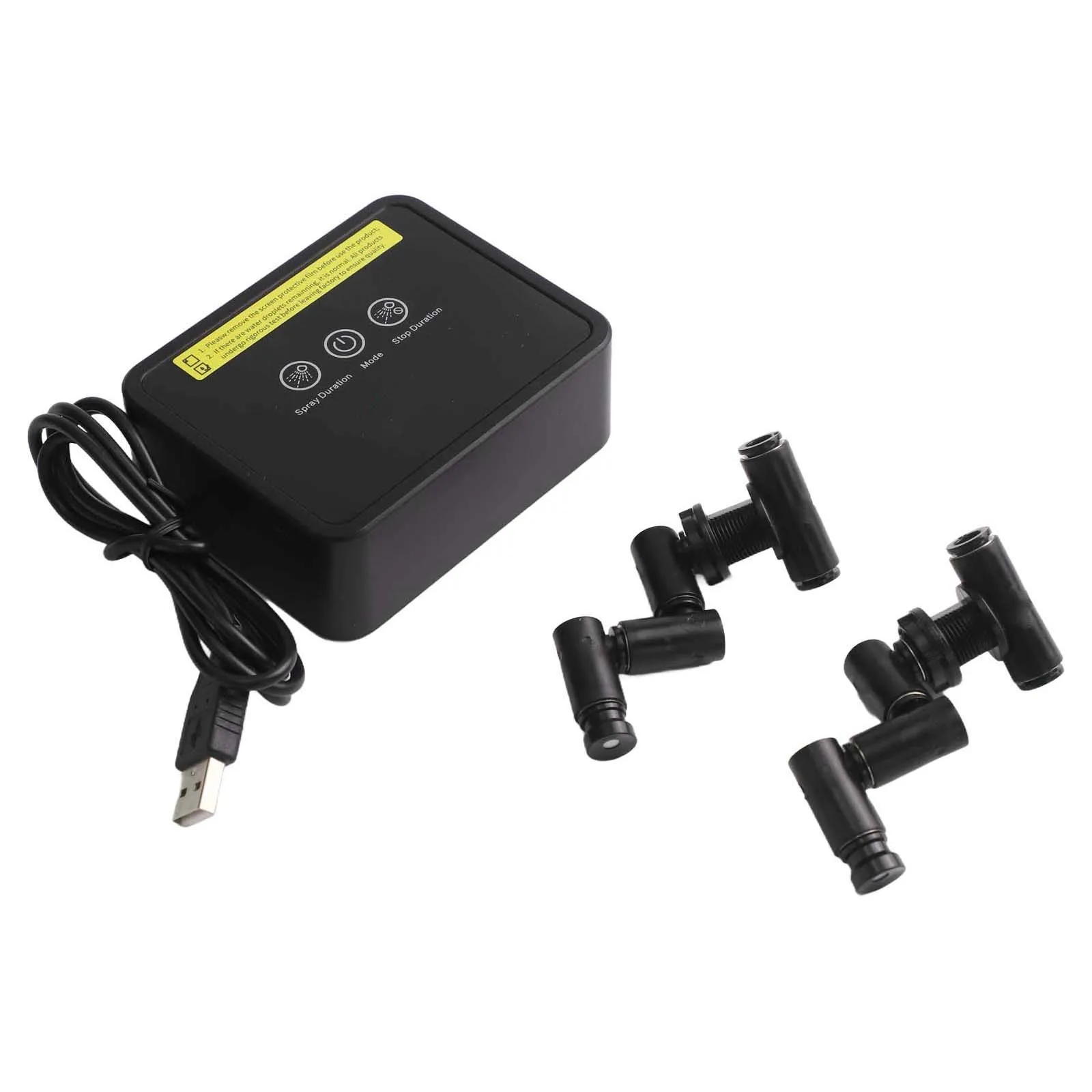 

Programmable Humidifier System for Reptiles Offering Leak Proof Design and 360 Degree Adjustable Spray Nozzles