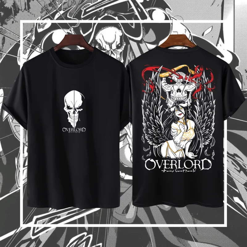 ALBEDO OVERLORD Katun Premium 24s - Tshirt Ainz Ooal Gown Oversize Dewasa T-shirt