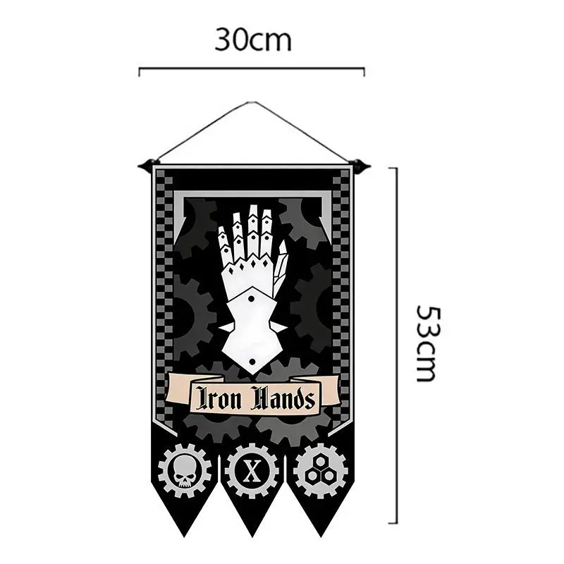 Neues, heiß begehrtes Warhammer 40k Peripheral Legion Wandbanner für Bar, Jungenzimmer, Wanddekoration, perfektes Geschenk für begeisterte Fans.