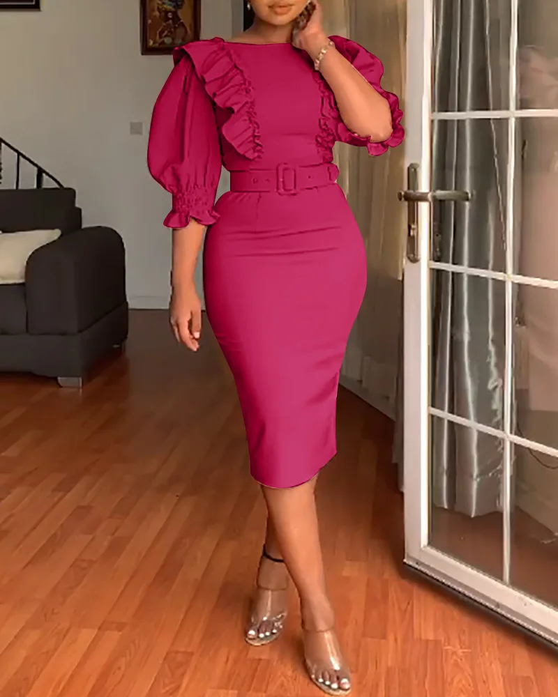 ATR-D097C#Wholesale and Retail of Women's New Slim Fit Hip Hugging Ballroom Plus Size European and American Evening Gowns Dress