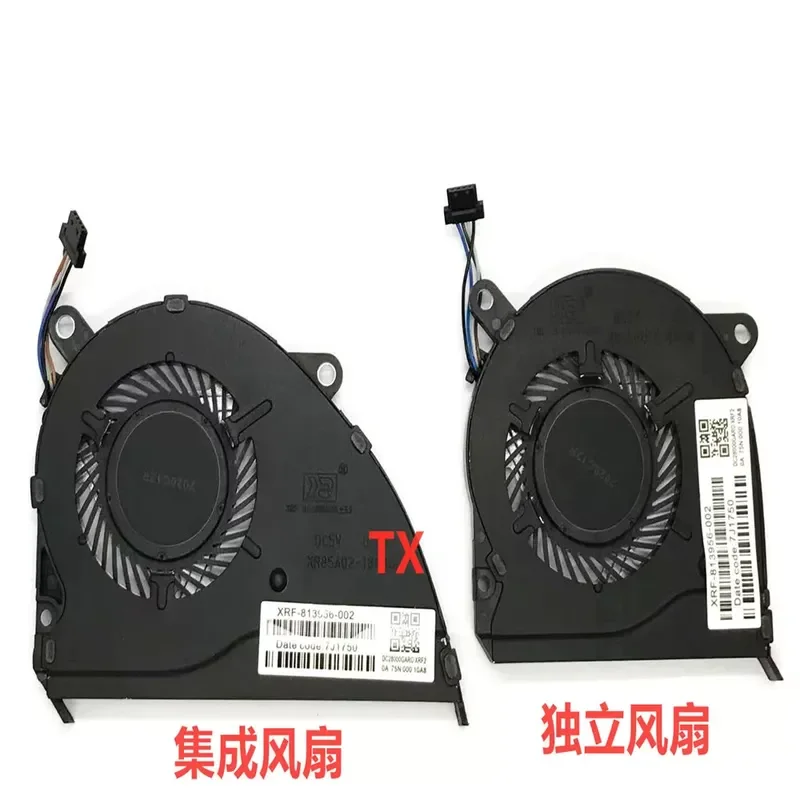 For HP HP 14-CE Fan TPN-Q207 L26367-001 Independent Integrated Cooling Fan