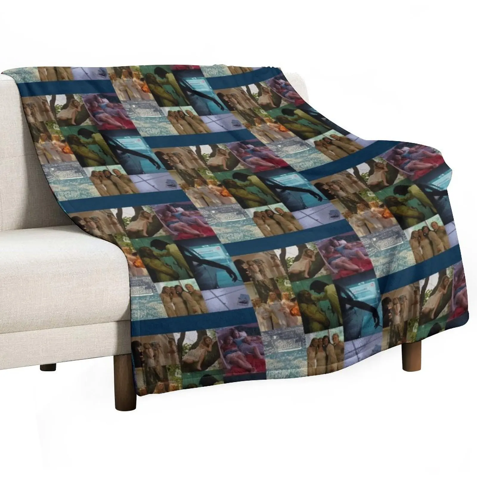 Virgin Suicides Collage Throw Blanket funny gift Luxury St blankets ands Sleeping Bag Bed Fashionable halloween Blankets