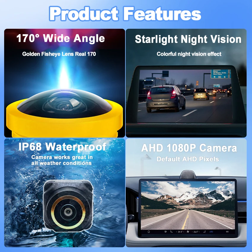 Car Front View Camera For Mercedes Benz GLC X253 C253 GlC250 GlC300 43 2016~2020 HD AHD Night Vision waterproof Parking LOGO