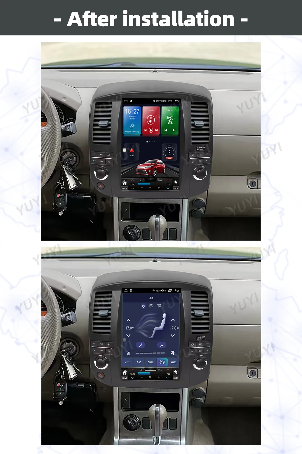 12.1 Inch Android 13 Car Radio For Nissan Pathfinder R51 2008-2012 GPS Navigation DVD Media Player Audio Stereo DSP Multimedia