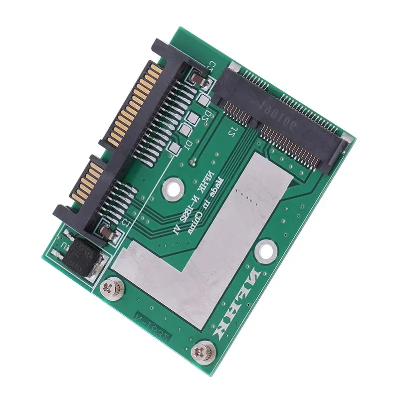 Unidade de estado sólido MSATA SSD da relação MINI PCIE para adaptador SATA de 2,5 polegadas