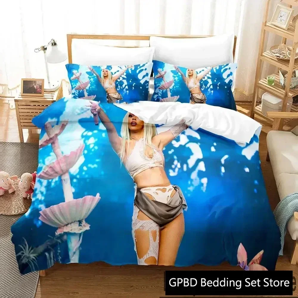 Luxury New 3D Print Sexy Doja Cat Comfortable Duvet Quilt Cover Pillowcase Bedding Set Children Bedroom Decoration Home Textile