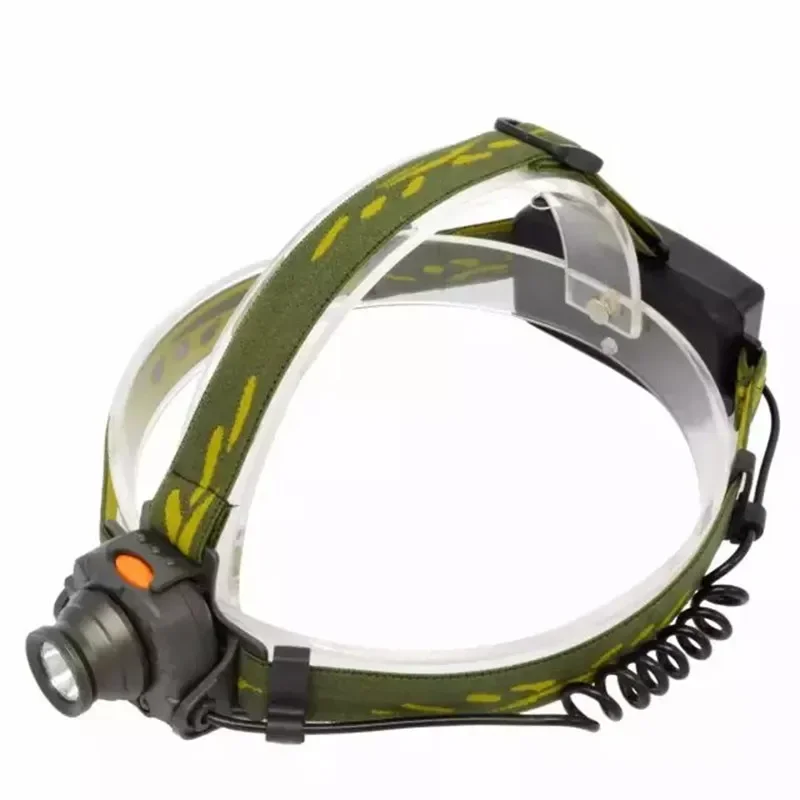 720C Camouflage Green Headlight Head Lamp Flashlight Torch Flashlight headlamp for Jungle Camping Hiking Night Fishing Light