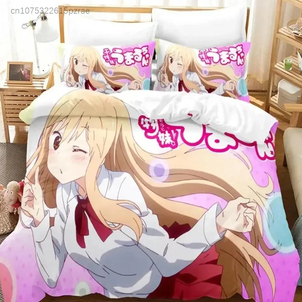 3D The Himouto! Umaru-chan Bedding Sets Duvet Cover Set With Pillowcase Twin Full Queen King Bedclothes Bed Linen