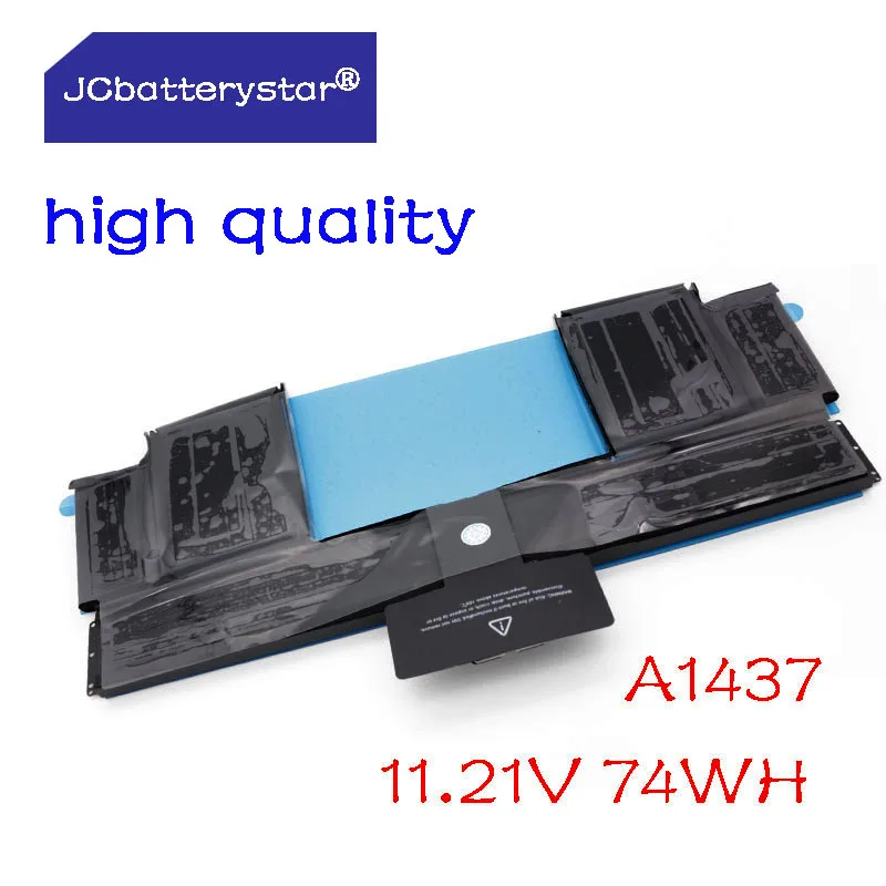 

JCbatterystar genuine 11.21V 74Wh Laptop Battery A1437 for APPLE MacBook Pro13" Retina A1425 (Late 2012, Early 2013) 020-7653-A