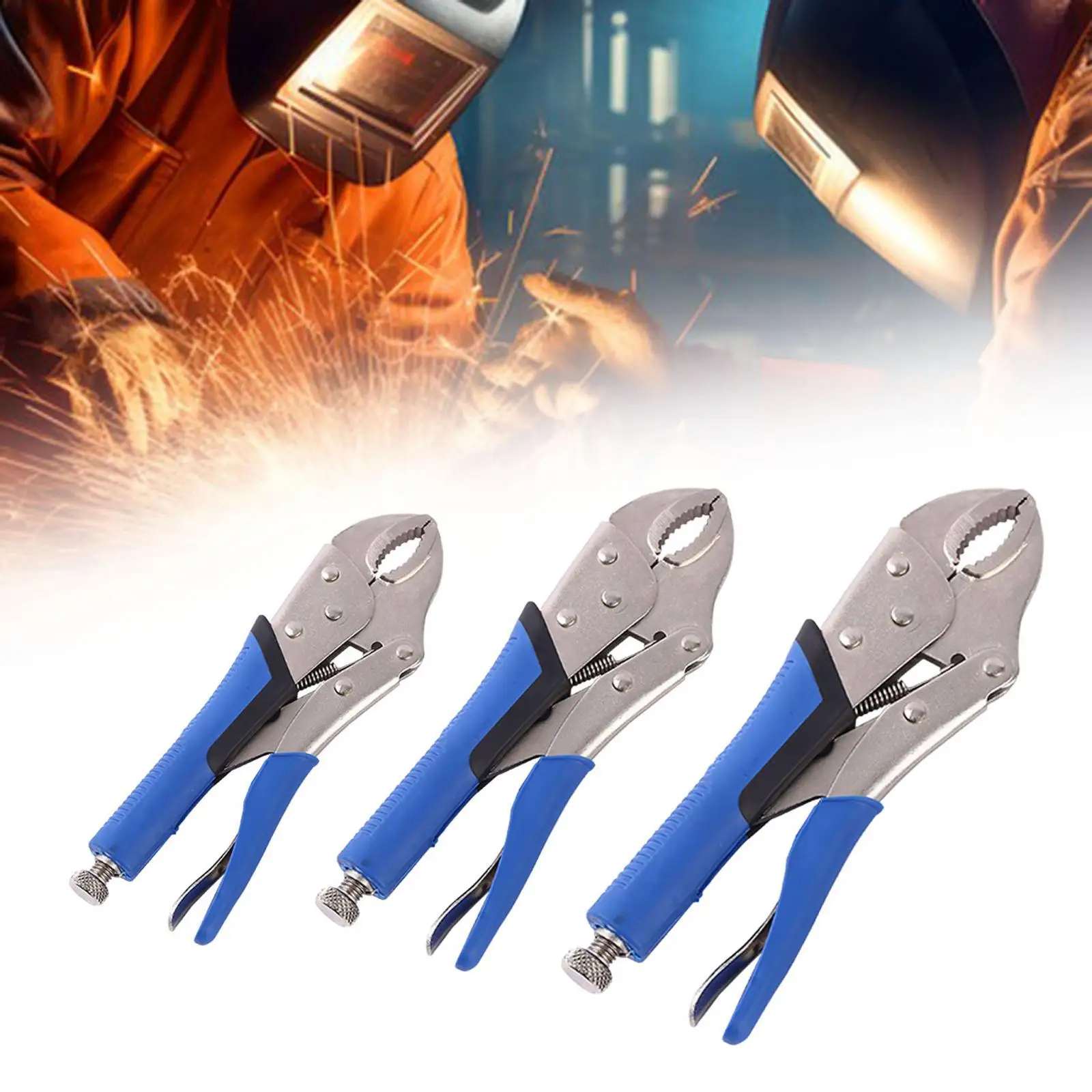 Locking Pliers Multifunctional Manual Wire Cutter Hand Tool Twisting Pliers Steel Clamp Pliers for Automotive Mechanical Repair