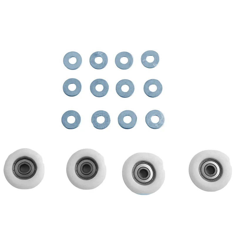 M12K-خزانة حمام عجلة باب منزلق 4 قطعة لصالة الألعاب الرياضية 2000 3000 3000 XL خزانة غرفة الاستحمام تحمل الأسطوانة باب الحمام #6