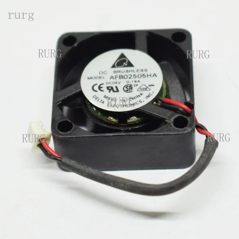 R+ 1-piece Delta AFB02505HA 25x25x10mm 2510 5V 0.18A 2-pin DC brushless cooling fan