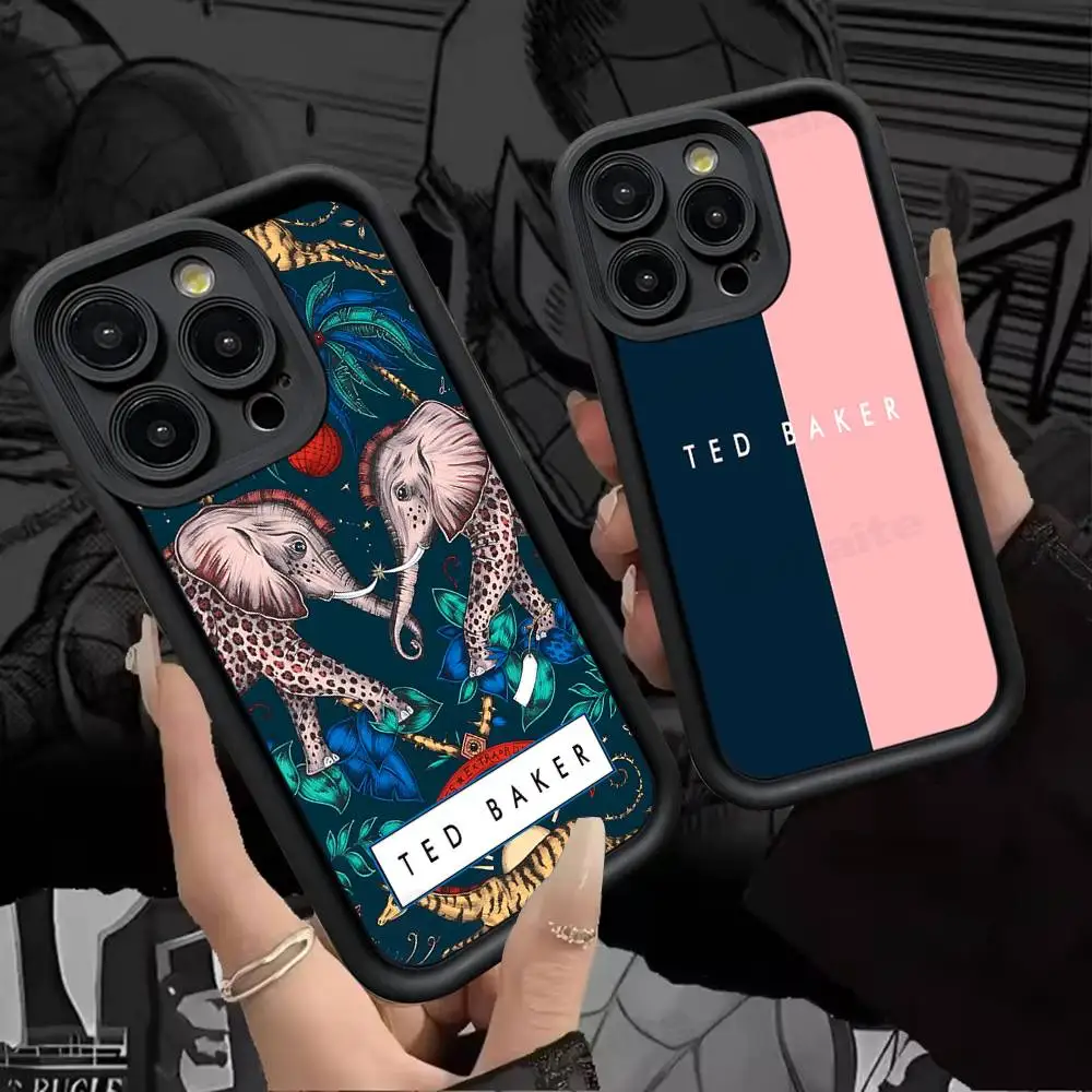 

Flower T-Ted Baker HOT Phone Case For IPhone 17 16 15 14 13 Pro Max Plus 12 11 Cover