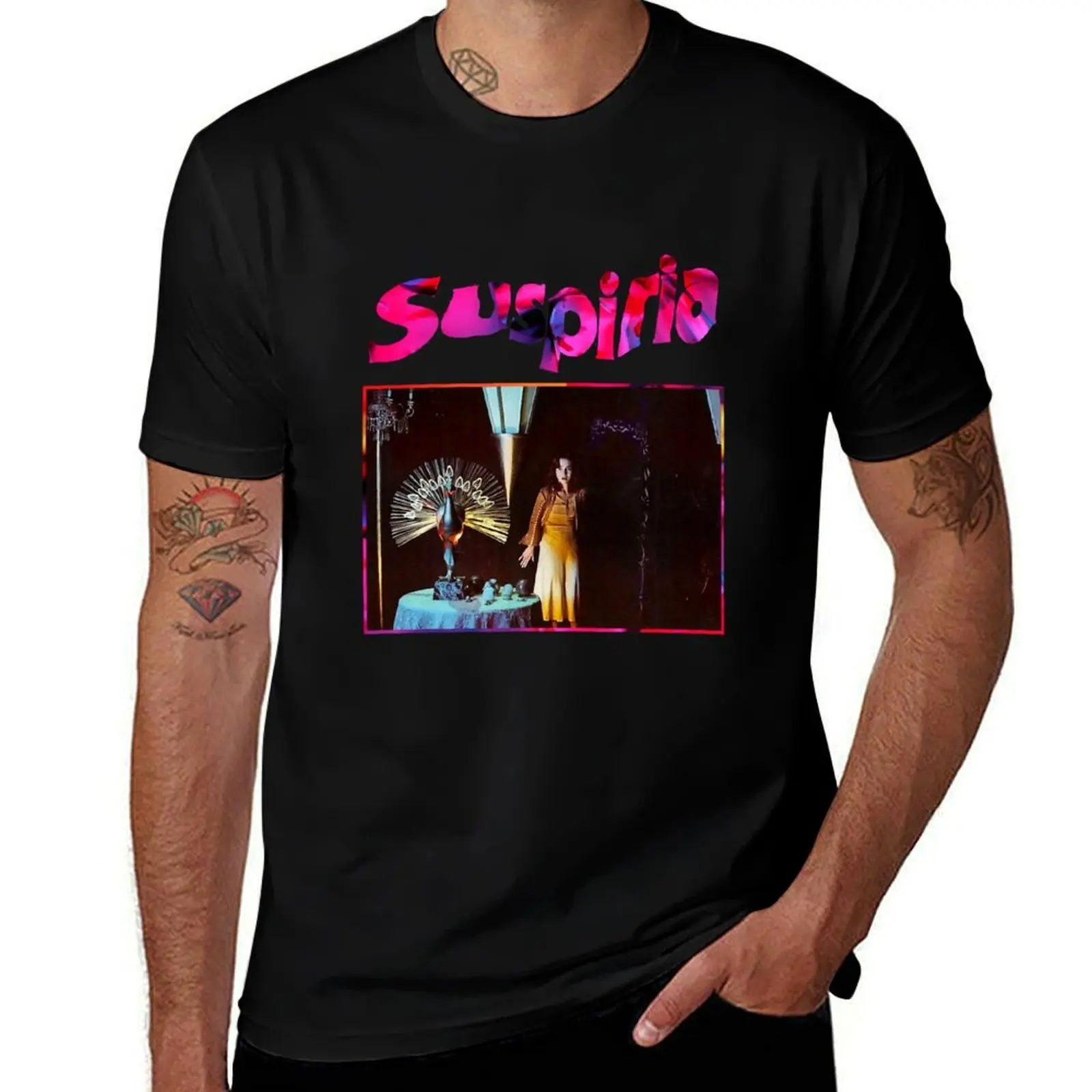 

Suspiria movie T-Shirt Relaxed Fit Casual Short Sleeve Top