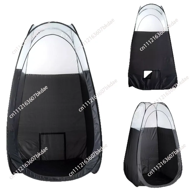 1pcs Three faces Spray Tanning Tent Outdoor Camping Tent Shower Tent Skylight Tan Tents, Pop up Tanning Booths