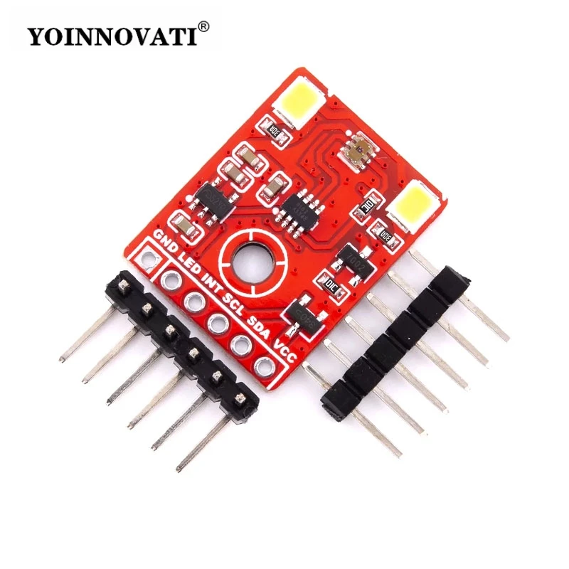 TCS3472 TCS34725 RGB Color Light Sensor Module - 16-Bit I2C with IR Filter DC 3.3-5V for Precise Color Measurement